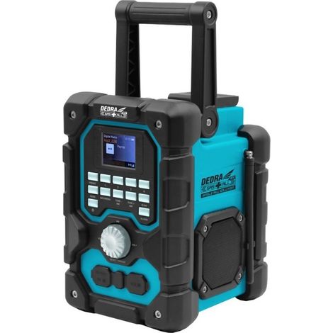 RADIO À BATTERIE DAB+/FM BLUETOOTH 18V USB - DED7006BT