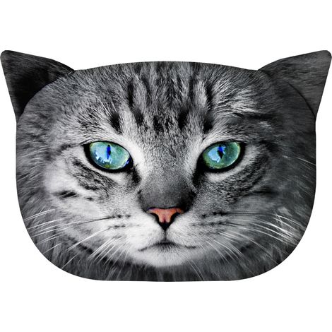 Cuscino decorativo Bertoni "Fryc il gatto" 30×45 cm - velluto, stampa gatto, imbottitura anallergica (1/5)