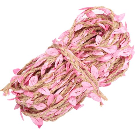 Vigne artificielle feuillage faux rose décoratif guirlande DIY 10m/32,8 pi pour mariage jardin fête maison (1/5)