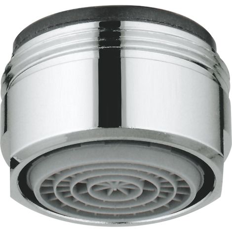 Grohe – Mousseur EcoJoy chromé pour robinet – Lot de 2 – Fonction d'économie d'eau – SpeedClean anti-calcaire – Filetage m24x1 – 40451000