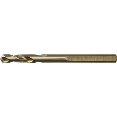 Embout de perceuse affûté en croix HSS CO 5 Embout de rechange pour A1+A2 Ø 6,35 x 82 mm (1/3)