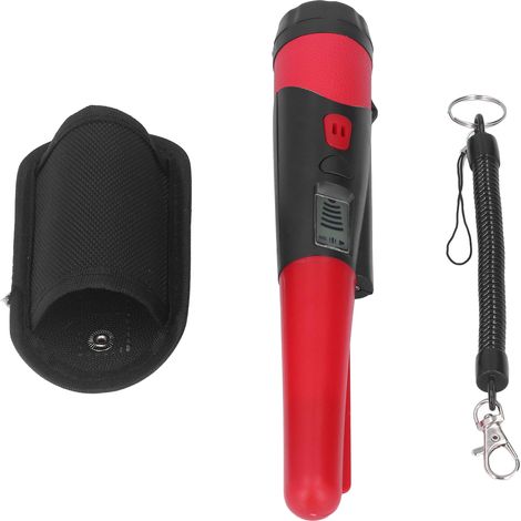 Détecteur de métaux professionnel haute sensibilité, Portable, avec écran LCD, fonction de lampe de poche rouge (1/5)