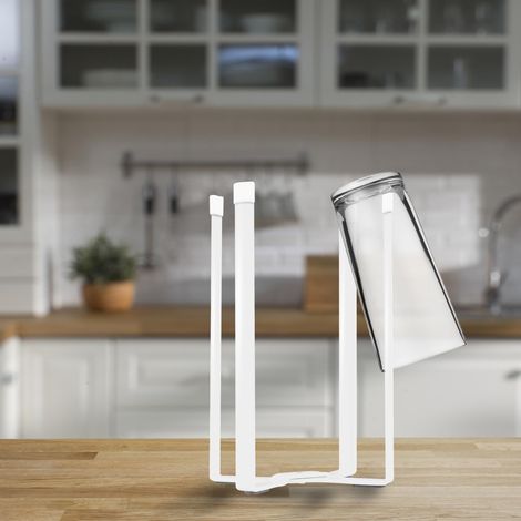 Porte-Bouteille Pliable - Séchoir à Tasses et Vaisselle, Étagère de Cuisson, Support pour Assiettes et Gobelets, Égouttoir de Stockage