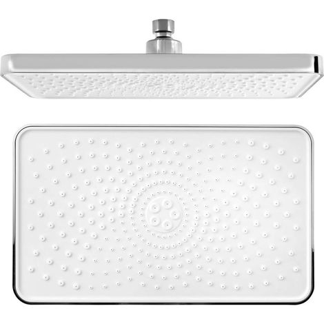 Sapho - Soffione doccia, 30x18 cm, cromo/bianco SK851 (1/5)