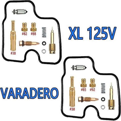 Vergaser-Reparatursatz für Honda 125 VARADERO XL125V (Teile für den Schwimmer des Vergasers der XL125 125cc Motorradversion). (1/5)