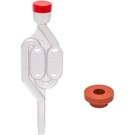 Mini fermentatore gorgogliatore di ricambio con guarnizione per bidone della birra