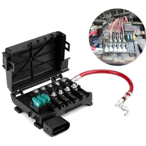Boîte à fusibles compatible VW Jetta Golf Mk4 Beetle 99-04 1J0937550A (1/4)