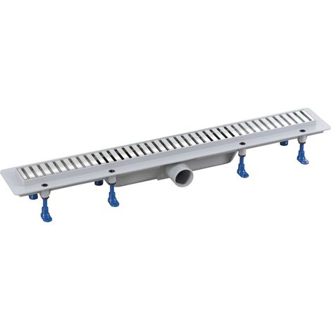 Bruckner - Canaleta de ducha 71 cm, con rejilla, acero inoxidable 700.157.2 (1/3)