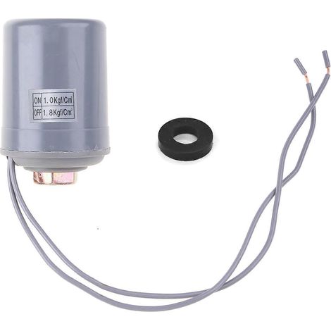 Pressostat/régulateur de pression automatique pour pompes à eau, compatible avec les pompes auto-amorçantes, les pompes à jet et les pompes de jardin, durable. (1/5)