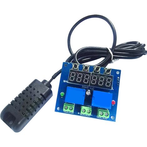 ZFX-M452 Module contrôleur d'humidité et de température thermostat numérique hygrostat régulateur automatique de température et d'humidité constantes (1/2)
