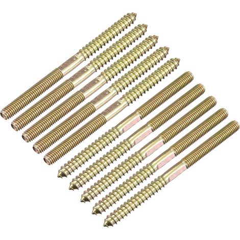 12pcs M8x120mm Vis Double Filetage Boulon Cintre (1/5)