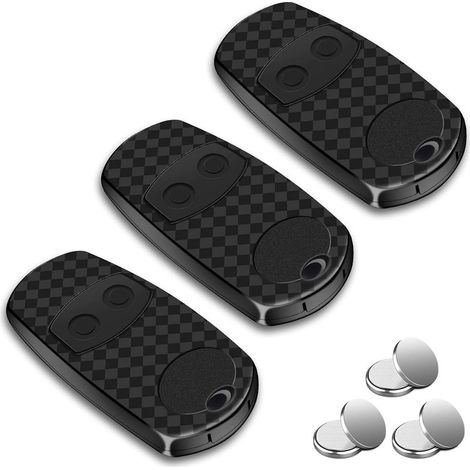 Télécommande Came 433,92 MHz, 2 Canaux Telecommande Portail Came Compatible avec Top-432EE/432EV/432NA pour Portes de Garage & Portails Automatisés (3PCS) (1/5)