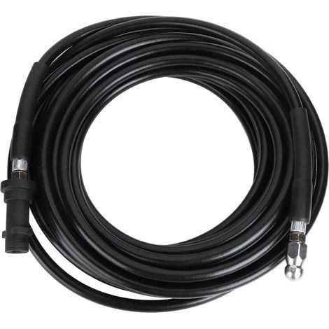 Tuyau d'arrosage haute pression de 15 m - Outil de nettoyage pour canalisations - Pour Karcher srie K Accessoire pour nettoyeur haute pression (1/5)