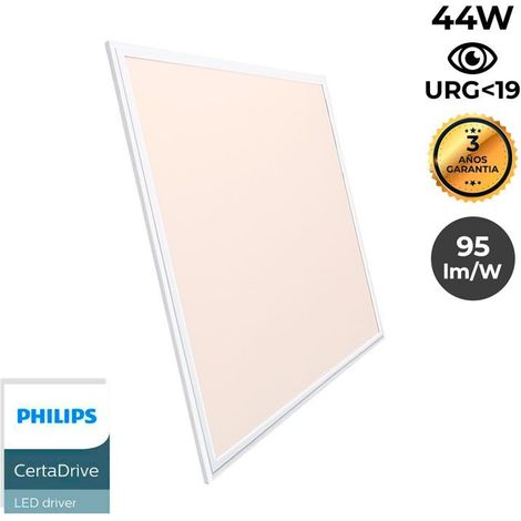 Pack De 6 Paneles LED Slim 60X60 Cm - Driver Philips - 44W -