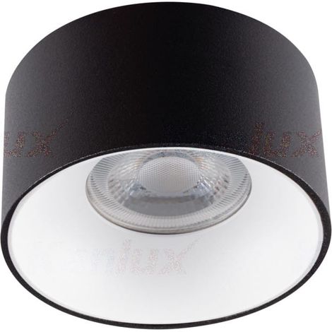 Plafoniera Kanlux MINI RITI GU10 nero/bianco 27577 (1/5)