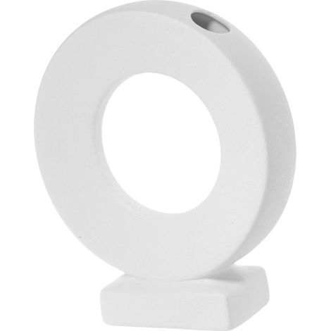 Vase Céramique Blanc pour Arrangements Floraux Vase Décoratif De Bureau Design Minimaliste Et Élégant Décoration Moderne pour Maison Bureau (1/5)