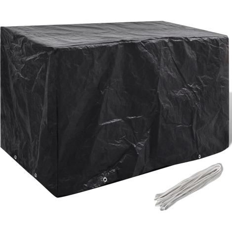 Maison Exclusive - Coperture Arredi Giardino 2 pz 8 Occhielli 140x70x90 cm