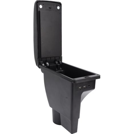 Boîte à accoudoirs de console centrale avec 3 ports USB pour Hyundai Getz : soulage la fatigue des bras. (1/5)