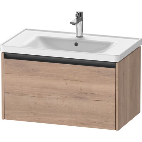 Duravit Ketho.2 Waschtischunterbau wandhängend, 1 Auszug,