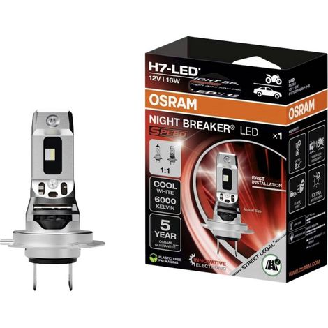 Osram NIGHT BREAKER LED SPEED lampadina LED bianca 16W 12V