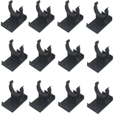 Ensemble de 12 clips de plinthe – clips de plinthe en plastique, clips de nivellement réglables pour meubles, clips de plinthe de cuisine (1/5)