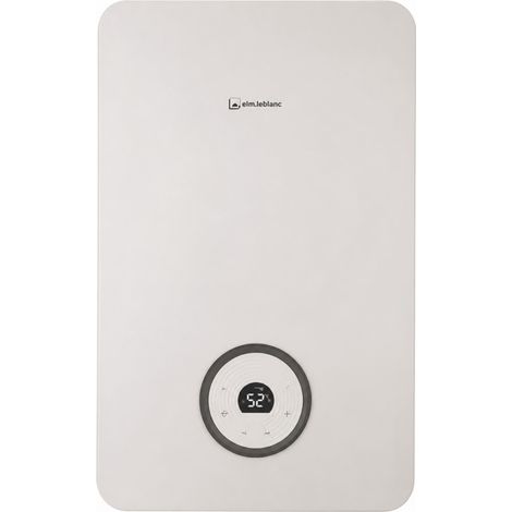 Elm Leblanc – Chauffe-eau gaz instantané ONDEA Hydropower LC14 4 PVHYB BAS NOX – 23.6 kW – Butane/Propane – Efficacité énergétique A