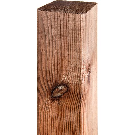 1Stk. HOLZPFOSTEN 7cm x 7cm x 150cm Kantholz Pfosten für Gartenzaun (1/4)