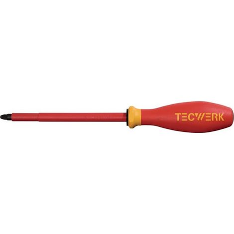 Tournevis Gr.PZD 3 Lg.lame 150mm VDE isolé TECWERK (1/4)