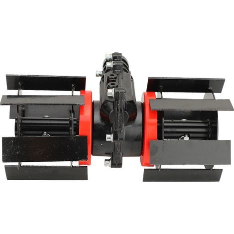 14cm weeding wheel, 9-tooth straight blade, universal lawnmower attachment, deep tilling for loosening trenches (1/5)