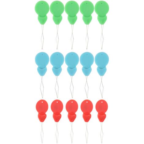 100 Pièces Enfile-Aiguille en Plastique Simple pour Personnes Âgées, Fil d'Acier pour Couture et DIY (1/5)