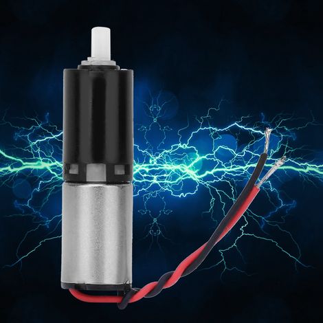 Moteur réducteur planétaire miniature de précision 6 mm, 3 V CC, à trois étages (1/5)