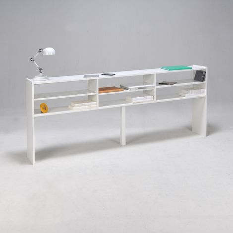 Etagère TORONTO 192,5cm / Blanc/ 193x25x83