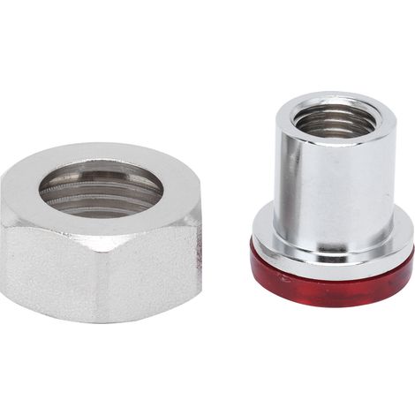 Robinet à bière adaptateur déconnexion rapide avec écrou et joint d'étanchéité, accessoire de brassage pour tirage pression. (1/5)