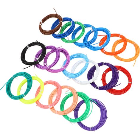Filament pour stylo d'impression 3D, consommable PCL basse température, 1,75 mm, recharge de filament pour peinture 3D pour enfants (1/5)