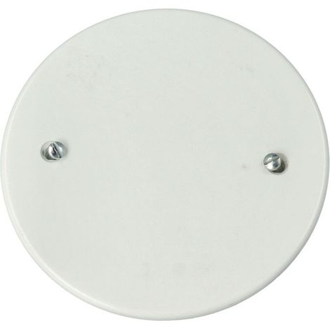 VIMAR 02646 - Coperchio rotondo ø94mm +griffe bianco