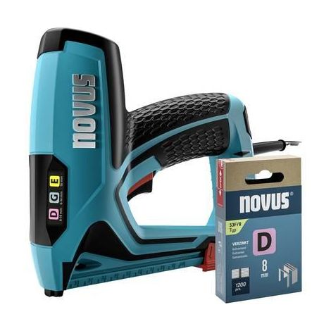 Novus Tools 031-0370 Graffettatrice elettrica Tipo graffette tipo 11, tipo 53F Lunghezza graffette 6 - 14 mm
