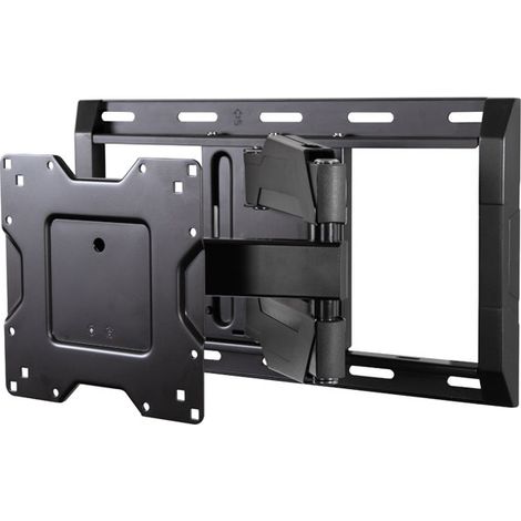 Ergotron Neo-Flex UHD - Kit de montaje (soporte para montaje en pared) - perfil bajo - para pantalla plana - voladizo - negro - tamao de pantalla: de