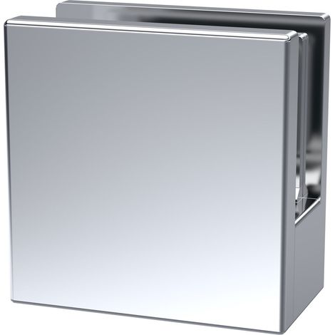 Wetroom Accessories Screen Support Foot & Wall Bracket - Chrome