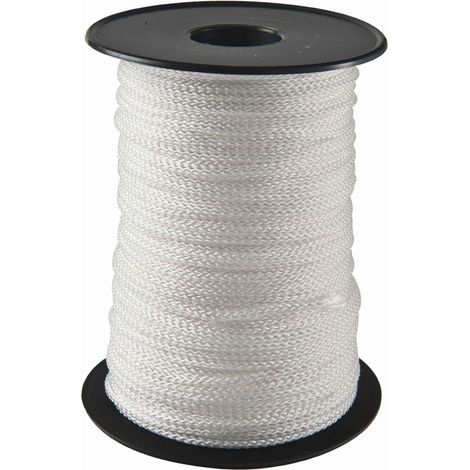 Werka Pro – Tresse en polypropylène 2mm – Longueur 100M – Résistante aux chocs et aux intempéries – Pour applications industrielles