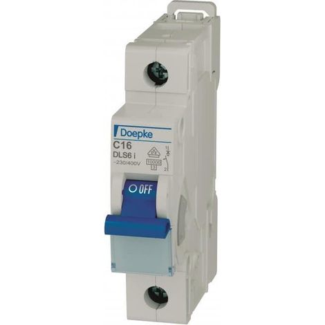 Interruttore doepke dls 6i c16-1 16A 10kA