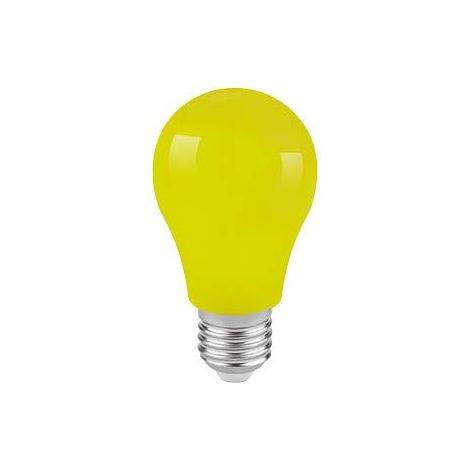 Bombilla LED estándar 1W E27 Amarillo (1/2)