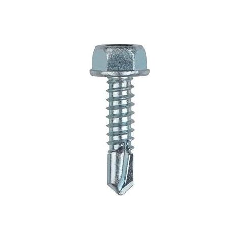 (6,3X38) TORNILLO AUTOTALADRANTE DE CABEZA HEXAGONAL TORNILLO(100U) - INDEX