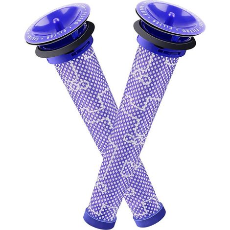 2er-Pack V6-Filter für Dyson DC58, DC59, V6, V7, V8 Staubsauger, Vorfilter 965661-01 (1/5)