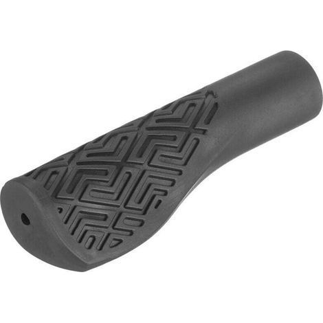 Komfort Grepp Fahrradlenker mit kurzem Gummigriff (1/3)