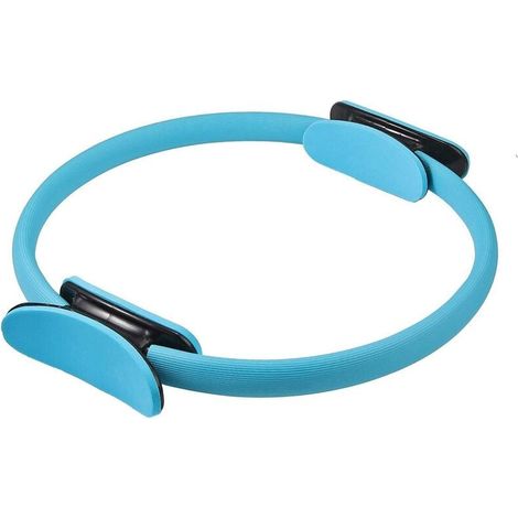 Anneau Pilates magique cercle fitness incassable, accessoire yoga tonifiant cuisses abdos jambes, entraînement résistance corps sport musculation. (1/5)