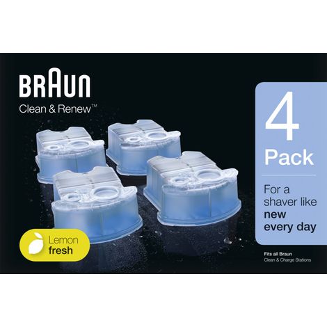 Braun  Nachfüllpackung 4er-Pack  Clean & Renew CCR4 3+1
