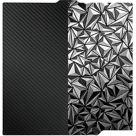 Plateau d'impression PET PEO pour Elegoo Centauri 260x271mm, surface texturée et lisse double face pour imprimante 3D (1/5)