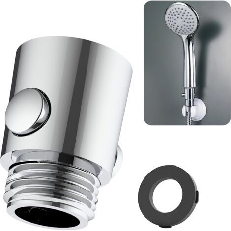 royaluxe-1PCS Stop Douche, Robinets d'Arrêt Pommeau de Douche G1/2 en ABS - Économiseur d'Eau Facile à Installer - Design Moderne - Interrupteur à Un Bouton, Convient pour La Cuisine ou La Douche (1PC