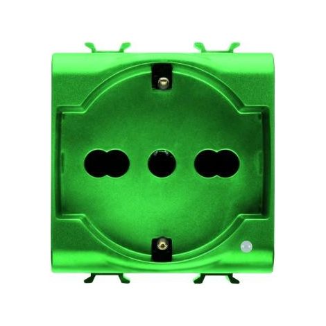 PRISE 2M 2P+T 16A BIV. STD I/D VERT GEWISS GW10224 (1/2)