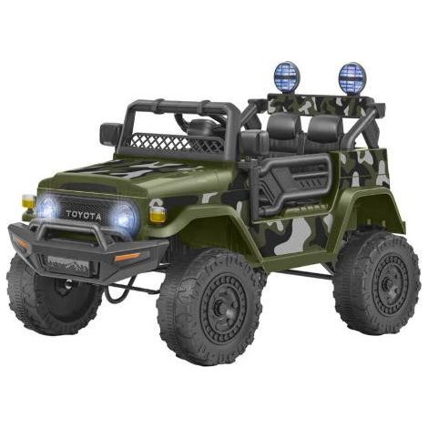 Globo Elektroauto Toyota FJ Cruiser 12V Lithium RC Grün
